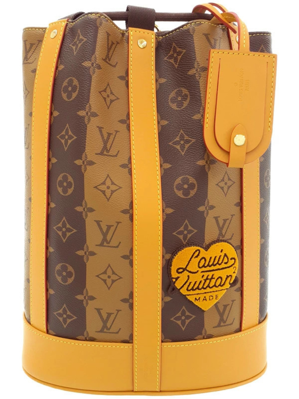 Louis Vuitton Monogram Stripe Randonee Messenger Shoulder Bag